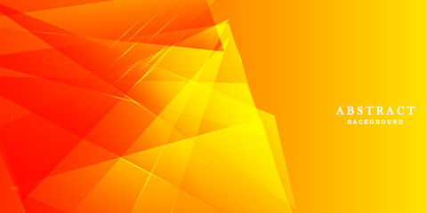 Modern orange background vector