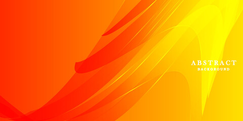 Modern orange background vector