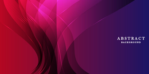 Modern red and blue background vector design