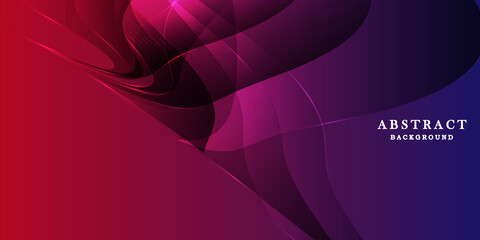 Modern red and blue background vector design