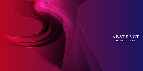 Modern red and blue background vector design