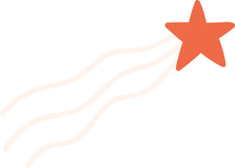 Abstract Comet Cartoon Illustration © Good Studio