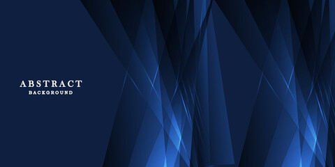 Obraz premium Modern dark blue background vector design