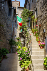 Vitorchiano, medieval village in Viterbo province