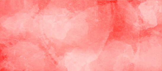 Fototapeta premium pink background with watercolor Grunge beige painted wall texture background. Texture of orange decorative plaster or concrete. Abstract backdrop for design. Art stylized banner with copy space .