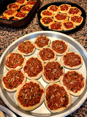 Arabic meat pies  zfeeha