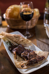grilled meat dish