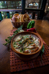 meat kofta with tahini