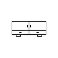 cupboard wardrobe for website graphic resource, presentation, symbol