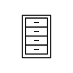 cupboard wardrobe for website graphic resource, presentation, symbol