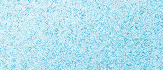 Beautiful blue carpet background, abstract background with carpet texture in light blue color. Banner for arts, clothing, textile sector. Invitation, wallpaper, headers, website, print ads, packaging