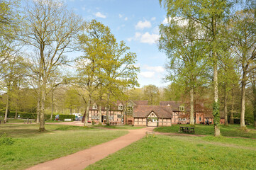 rural house in the countryside