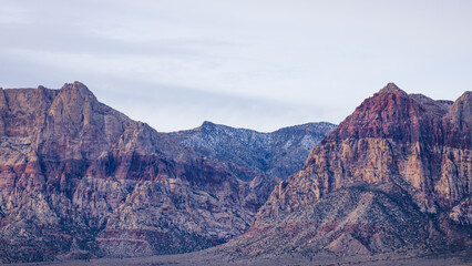 Colorful Landscape from Red Rock Canyon in Nevada