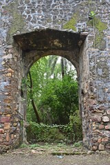 abandoned vasai fort, maharashtra, india 