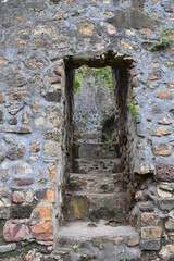 Obraz premium abandoned vasai fort at maharashtra, india 