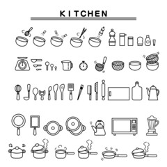 KITCHENアイコンセット