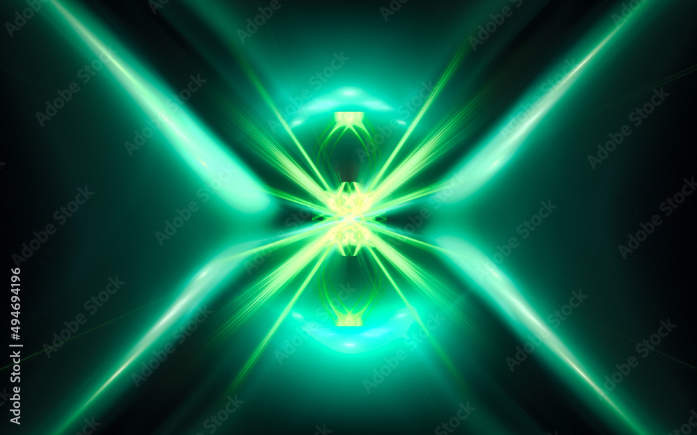 Aufkleber digital illustration abstract image generated fractal background image wallpaper pattern of various 
