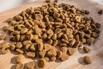 Dry food for animals