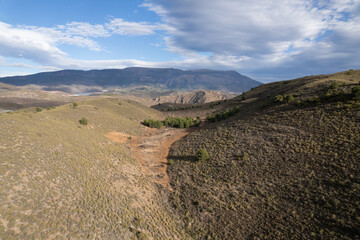 mountainous landscape in the south of Spain