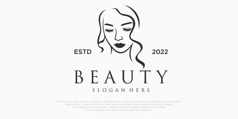 beauty women logo design
