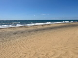 Obraz premium Maspalomas Beach on the island of Gran Canaria