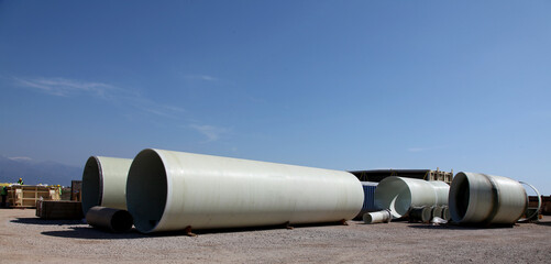 Large diameter water supply pipes