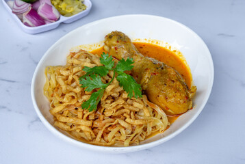 Mixed Thai Pork, Chicken and Seafood Dishes