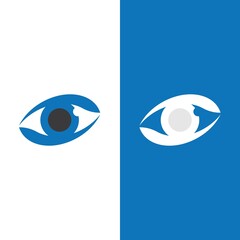 Eye Care vector logo design