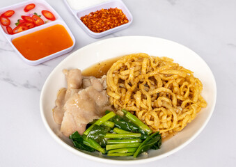 Mixed Thai Pork, Chicken and Seafood Dishes