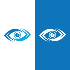 Obraz premium Eye Care vector logo design