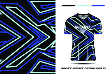 Tshirt sports blue paint splash design for racing jersey cycling football gaming premium vector Premium Vector 