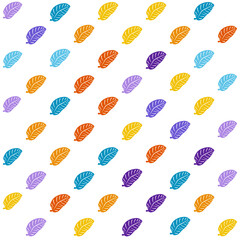 color leaves pattern , background texture