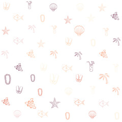 color holiday life pattern，seamless background texture