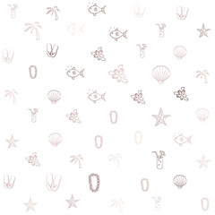 color holiday life pattern，seamless background texture