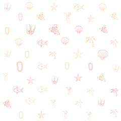 color holiday life pattern，seamless background texture