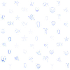 color holiday life pattern，seamless background texture