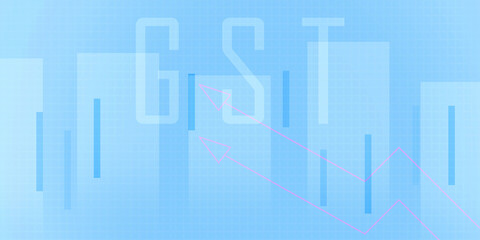 2d rendering Stock market online business concept. business Graph 