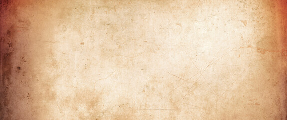 Old parchment paper. Banner texture