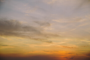 sky after sunset