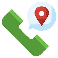 LOCATION flat icon,linear,outline,graphic,illustration