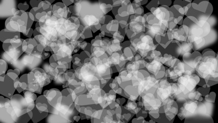 ハート柄の閉経テクスチャ