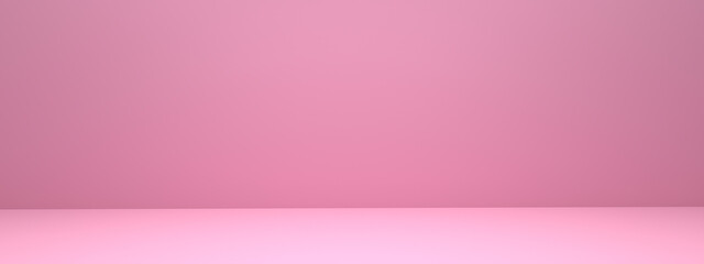 Abstract clean pink background 3d rendering .clear display