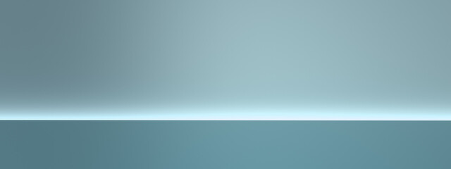 Fototapeta premium Abstract blue background 3d rendering. clear background