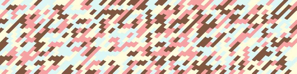 Abstract Geometric Pattern generative computational art illustration