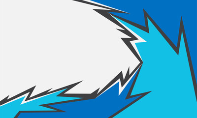 Minimalist background with gradient jagged zigzag pattern and some copy space area