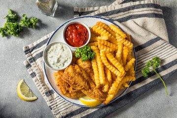 Homemade Lent Fish Fry