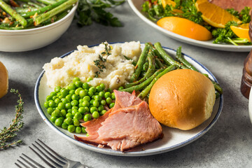 Homemade Easter Ham Dinner