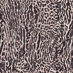 CHEETA AND LEOPARD ANIMAL SKIN SEAMLESS PATTERN