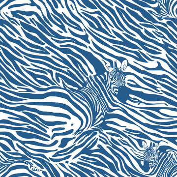 ZEEBRA ANIMAL SKIN SEAMLESS PATTERN