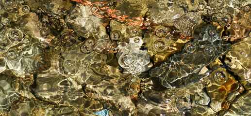 close up of water